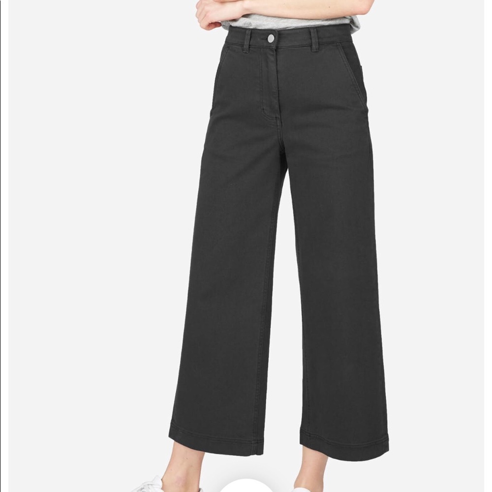 Everlane wide leg crop